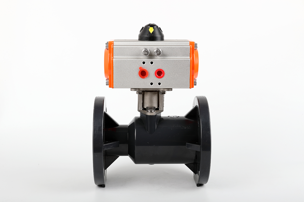 石龙镇气动法兰一体球阀